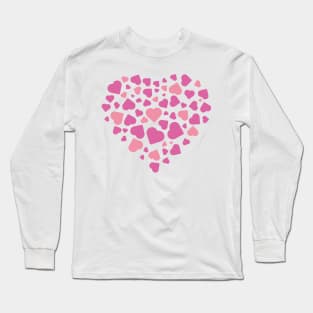 Rose hearts Long Sleeve T-Shirt